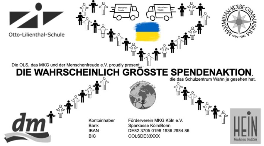 Spendenprojekt für die Ukraine